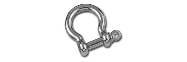 Shackles Stainless Steel curved