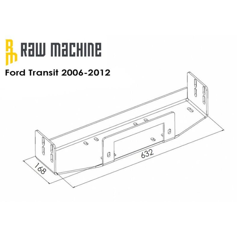 Seilwinden Anbausatz Ford Transit 2006-2012
