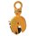 delta vertical lifting clamp with swivel eye 500kg