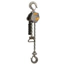 delta alum lever hoist 0.5 t with 1.5 m lifting height