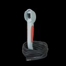 Boat winch electric winch boat trailer trailer warrior ninja 4500lb 2 t 12 v plastic rope