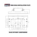 Bootswinde Elektrisch Seilwinde Boot Trailer Anhänger Warrior NINJA 4500LB 2 t 24 V Kunststoffseil