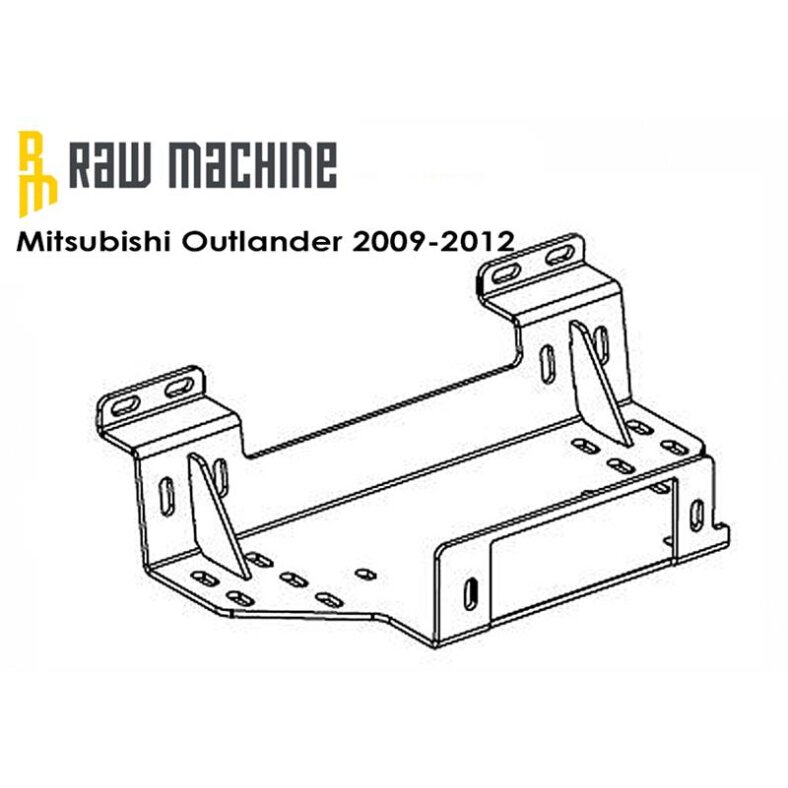 Seilwinden Anbausatz Mitsubishi Outlander 2009-2012