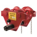 delta red trolley with reel chain trolley 0.50t-5.00t