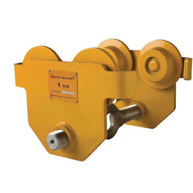 delta yellow trolley with manual trolley 0.50t-5.00t
