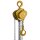 delta yellow spur gear block and tackle 1 t with 3 m lifting height