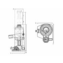 delta hydraulic ram jack 2t-100t