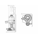 DELTA® Hydraulischer Heber - 3t