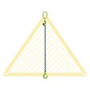 deltalock sling chains 2 t with self-locking clevis hook...
