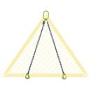 deltalock sling chains 2.5 t with clevis hook with snap...