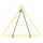 deltalock sling chains 1.4 t with clevis hook with snap-lock and shortening hook 2 strand 6 mm / 1 m Grade 100