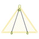 DELTALOCK Anschlagketten 2.5 t mit Gabelkopfhaken mit...