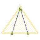 deltalock sling chains with self-locking clevis hooks and...