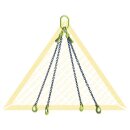 deltalock sling chains with snap-lock clevis hook and...