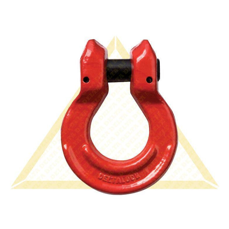 deltalock Omega connecting links 1.12 t with clevis Grade 80