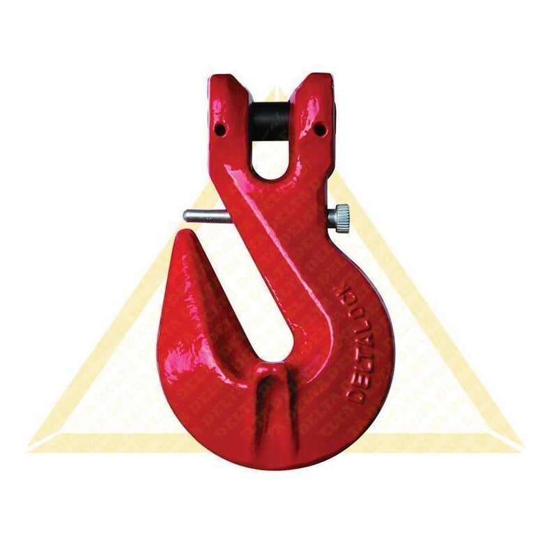 deltalock clevis hook with safety pinGrade 80 1.12t-8.00t
