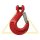 deltalock clevis hook 5.3 t with snap-lock Grade 80