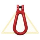 DELTALOCK Gabelkopf Verbindungsglieder Grade 80 2.00t-8.00t