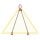 deltalock sling chains 1.12 t with clevis hook with snap-lock and shortening hook 2 strand 6 mm / 1 m Grade 80
