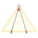 deltalock sling chains with self-locking clevis hooks and...