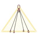 deltalock sling chains 3 t with clevis hook with...
