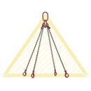 deltalock sling chains with self-locking clevis hooks and...
