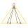 deltalock sling chains with self-locking clevis hooks and shortening hooks 4 strand Grade 80