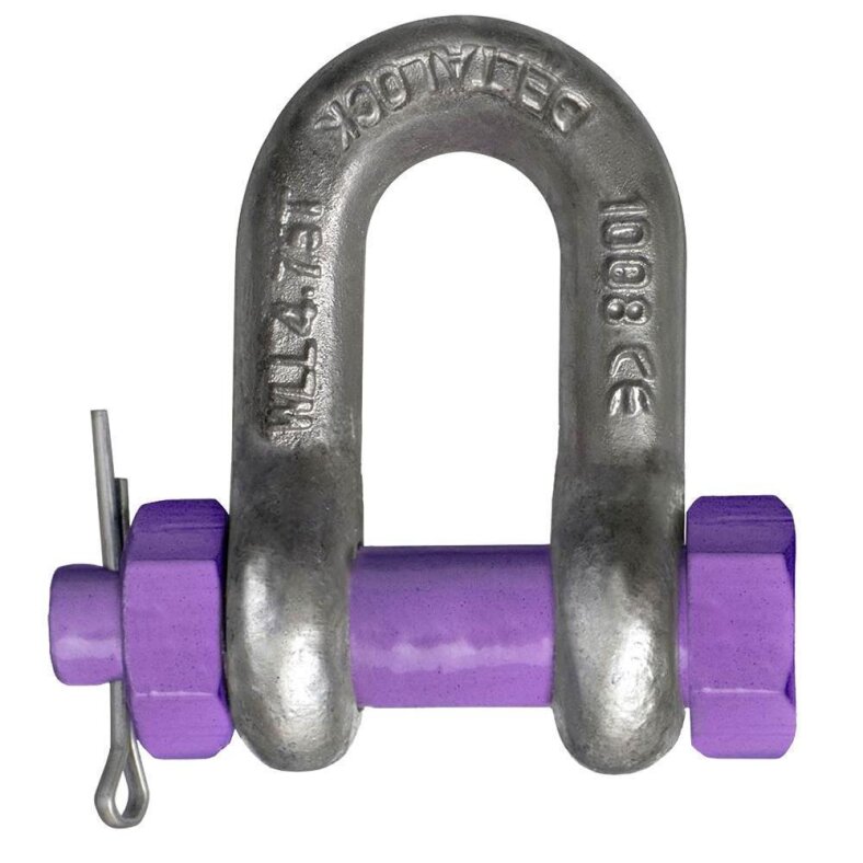 deltalock chain shackle with bolt with screw nut 1.00t-85.00t