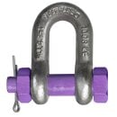 deltalock chain shackle 3.25 t with bolt with screw nut