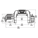 WARN Seilwinde 9.5cti 9500LB 4.3t 4300 kg Zugkraft...