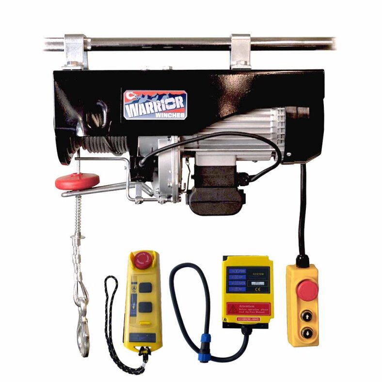 Professional Hoist Winch Black Motion® 990 kg 230 V