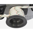 docma capstan winch, forestry rope winch, motor winch vf80 1630 kg pulling force with plastic rope 10mm x 100m and hooks