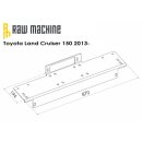 Seilwinden Anbausatz Toyota Land Cruiser 150 2013-2017