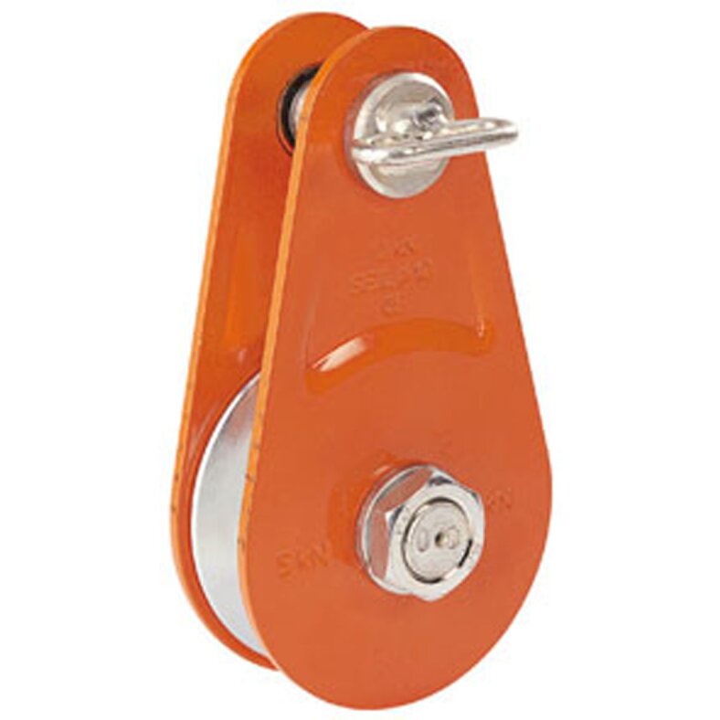 Forest pulley srlf pulley with fixed side plates 30-240 kN