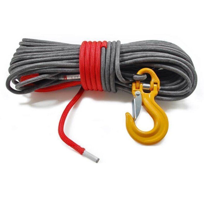 Armortek extreme winch rope synthetic core sheath 12900kg 12mm x 30m