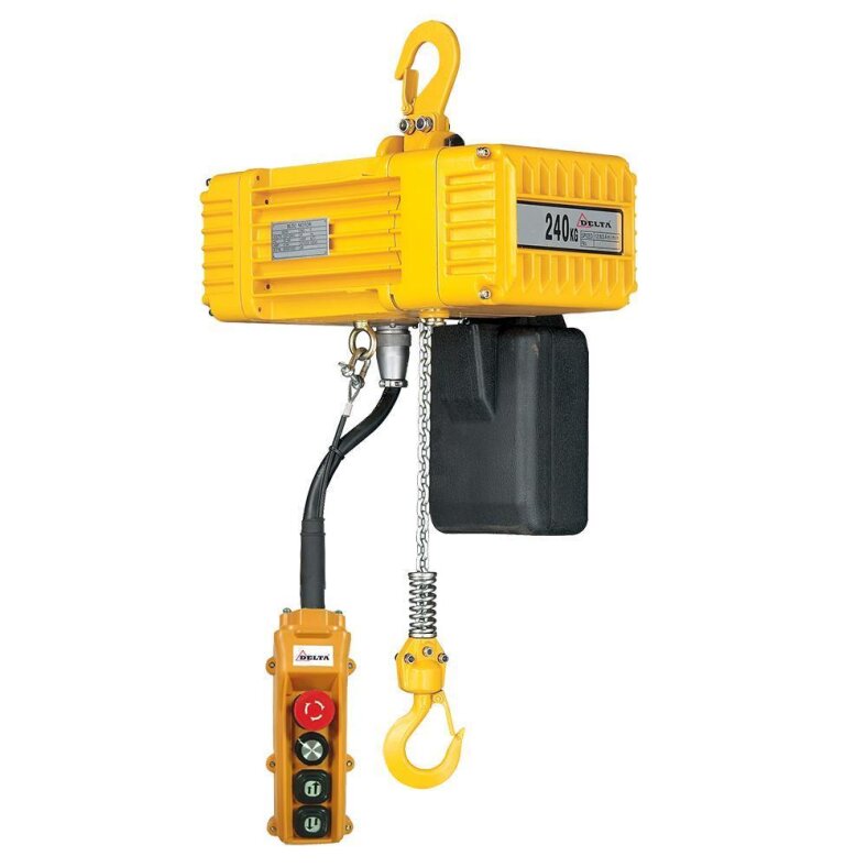 delta electric chain hoist bdn 230 volt with frequency converter