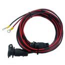 Battery cable harness 6m 6mm² winch quad atv