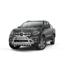 Front guard with fender Mercedes X-Class (2017-) polished