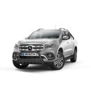 Front guard with fender Mercedes X-Class (2017-) black