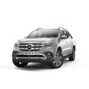 Front guard with grill Type2 Mercedes X-Class (2017-) black