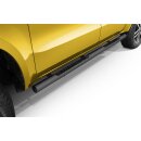 Running boards with checker plate type01 Mercedes X-Class...