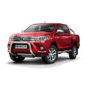 Front guard Toyota Hilux (2015-) polished