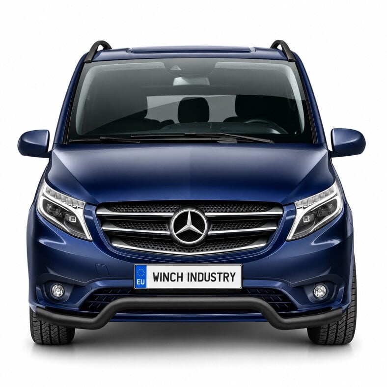 Front guard Type02 Mercedes Vito (2014-2020-2024) black