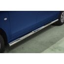 Trittbretter mit Riffelblech Mercedes Vito (2014-) poliert