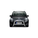 Front guard with crossbar Mercedes V-Class (2014-) polished