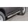 Running boards with plastic treads Suzuki Jimny (2012-) polished