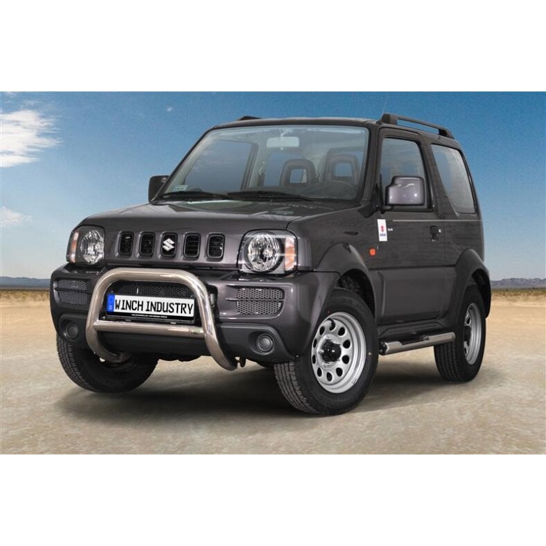 Frontschutzbügel mit Traverse Suzuki Jimny (2005-2012-) poliert