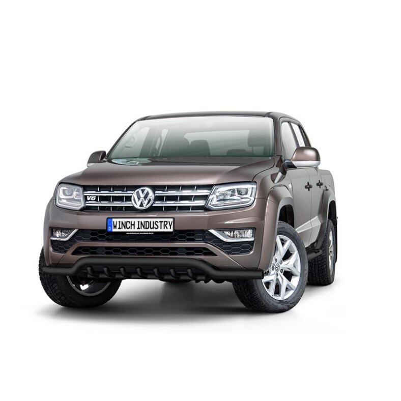 Frontschutzbügel mit Grill Typ2 Volkswagen Amarok V6 (2016-) schwarz