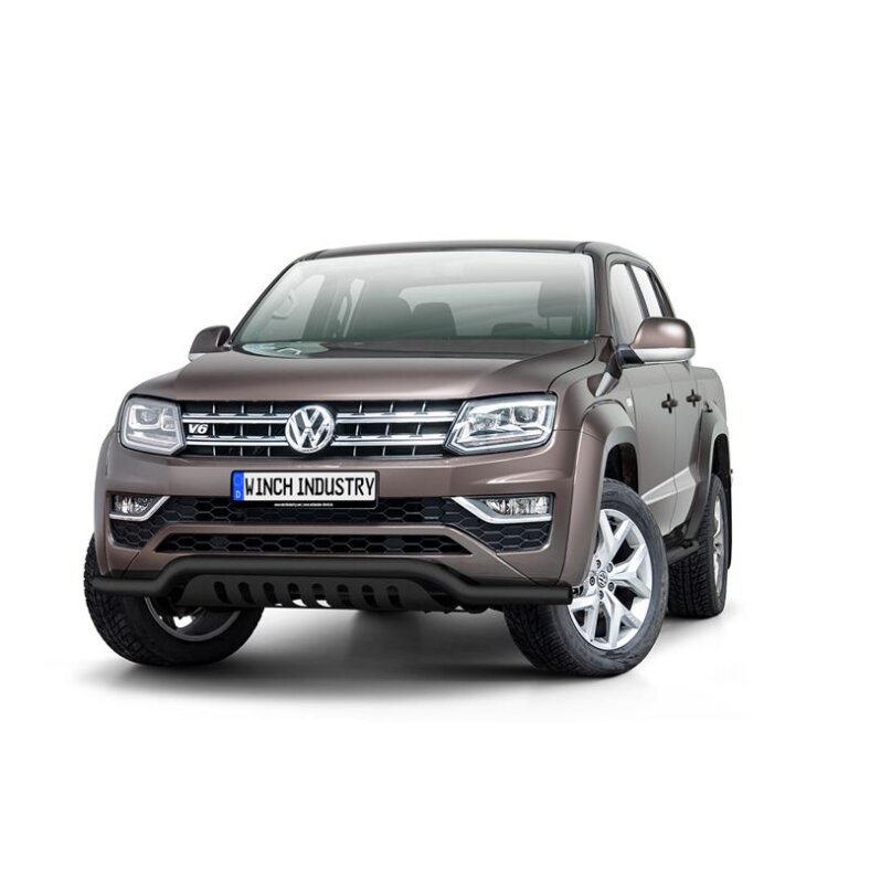 Front guard with fender type 2 Volkswagen Amarok (2016-) black