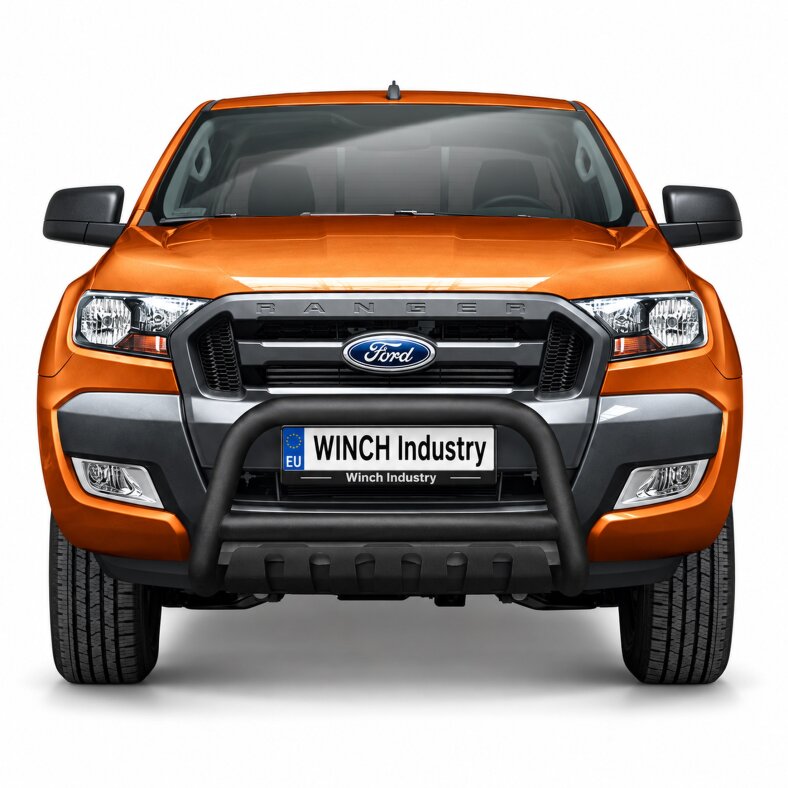 Frontschutzbügel mit Schutzblech Ford Ranger (2012-2019) schwarz